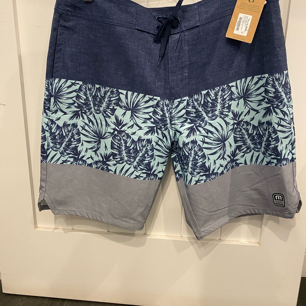 Swim Up Bar Boardshort Heather Dress Blues